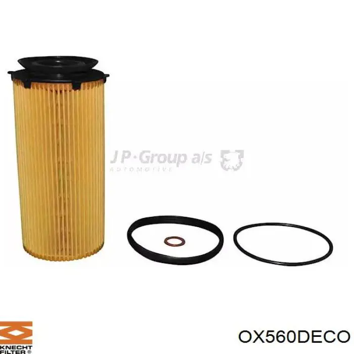 OX560DECO Knecht-Mahle фільтр масляний
