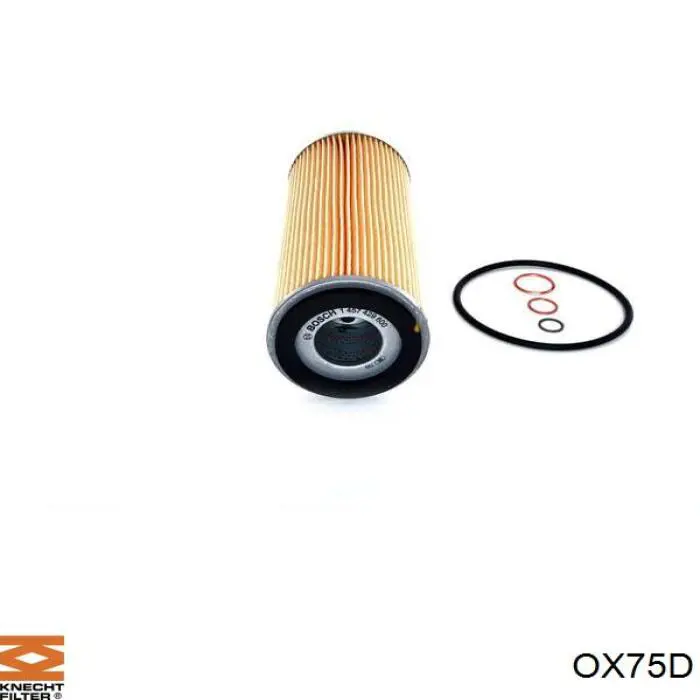 OX75D Knecht-Mahle фільтр масляний