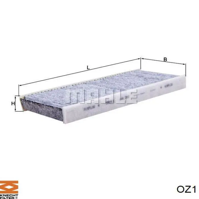 Масляний фільтр OZ1 Mahle Original