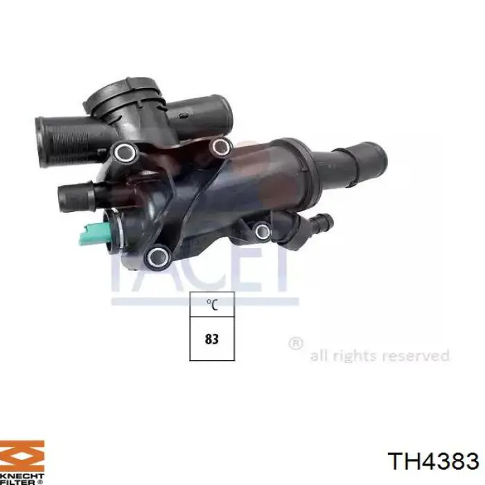 Термостат TH4383 Knecht-Mahle