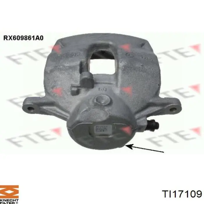 Термостат TI17109 Knecht-Mahle