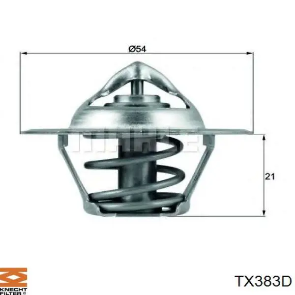 Термостат TX383D Knecht-Mahle