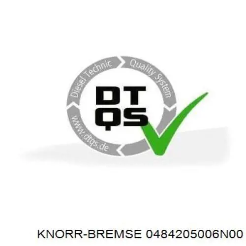 Датчик тиску пневматичної гальмівної системи 0484205006N00 Knorr-bremse