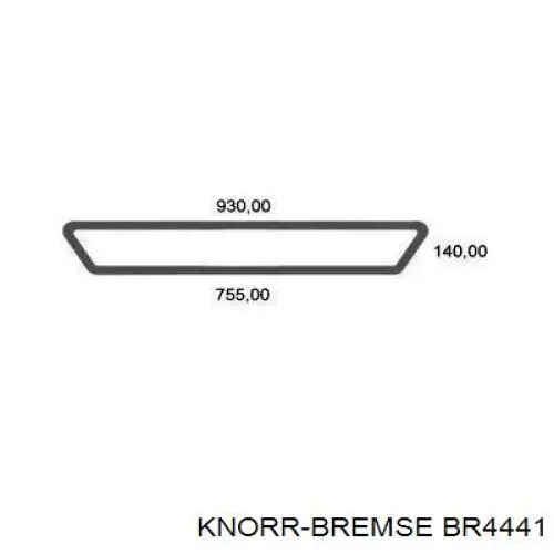  Knorr-bremse BR4441 ціна, від 90.66 USD