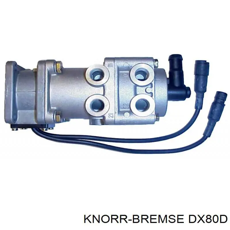 Кран управління пневмогальма (гальмівний кран) Knorr-bremse DX80D ціна, від 905.37 USD