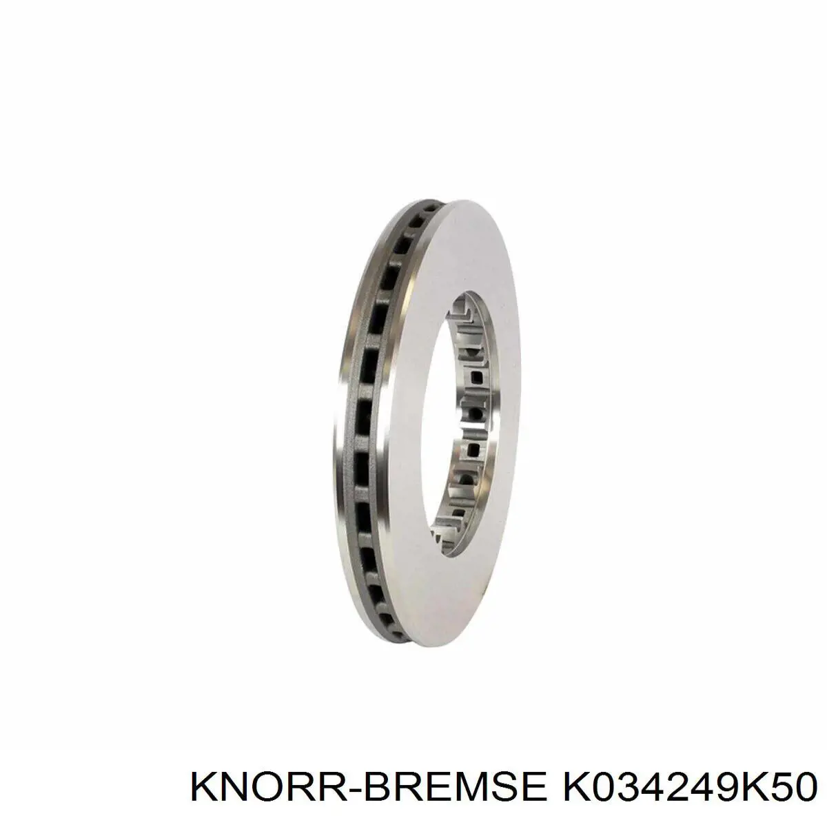 Диск переднього гальма Knorr-bremse K034249K50 ціна, від 164.50 USD