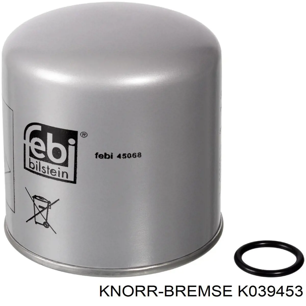 K039453 Knorr-bremse Фільтр осушувача повітря (вологомастиловідділювача) (TRUCK)