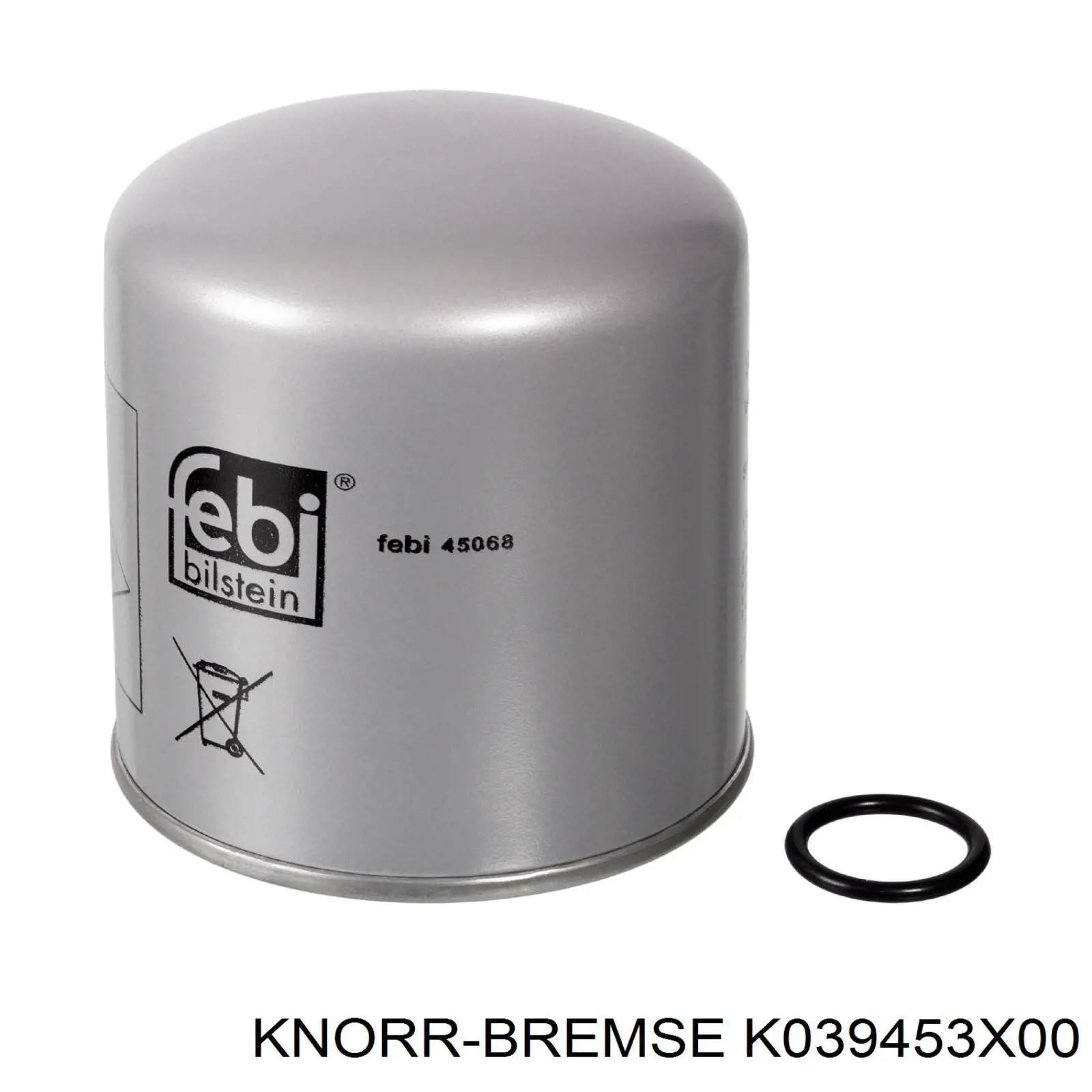 K039453X00 Knorr-bremse фільтр осушувача повітря (вологомастиловідділювача (TRUCK))