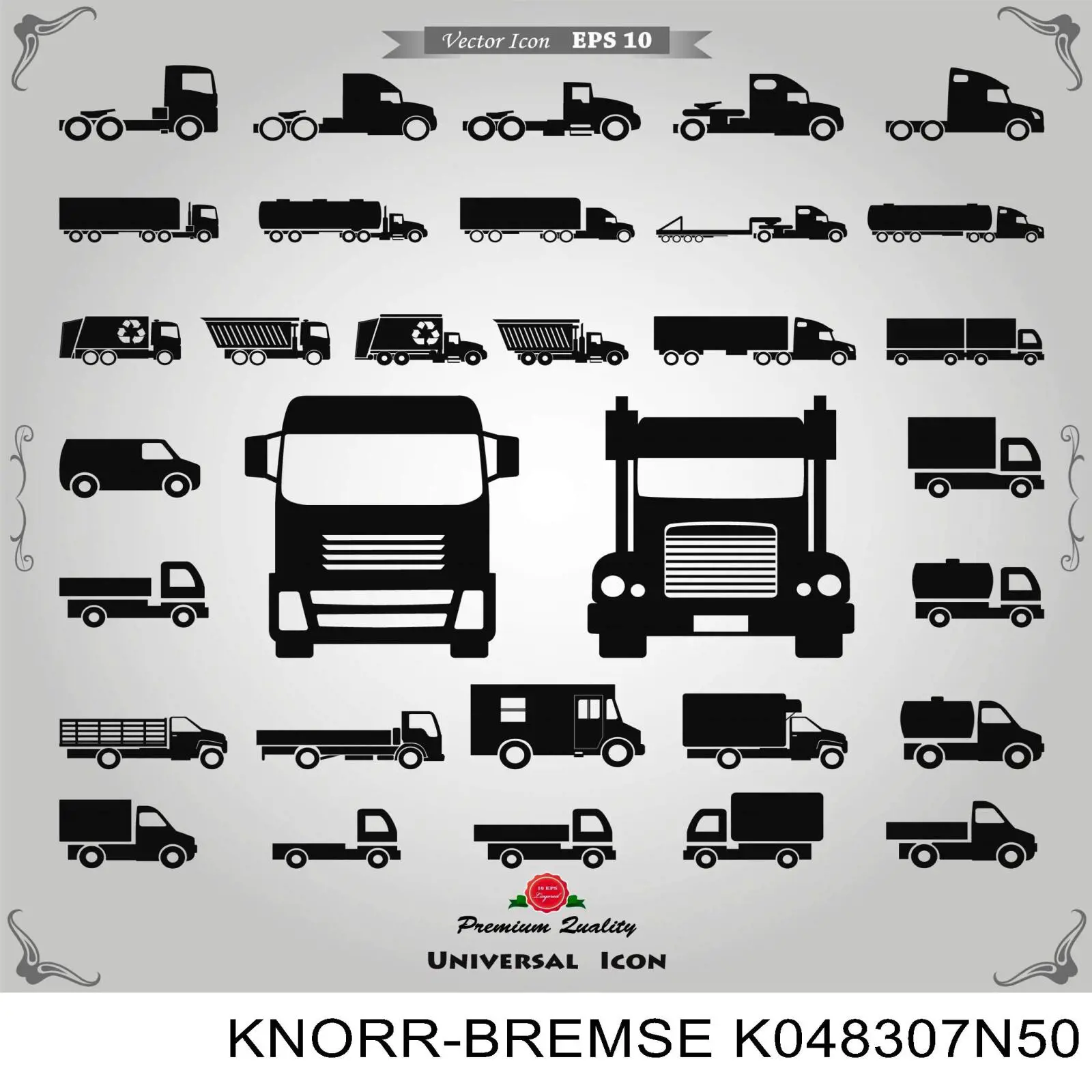 Купити K048307N50 Knorr-bremse Клапан обмеження тиску пневмосистеми