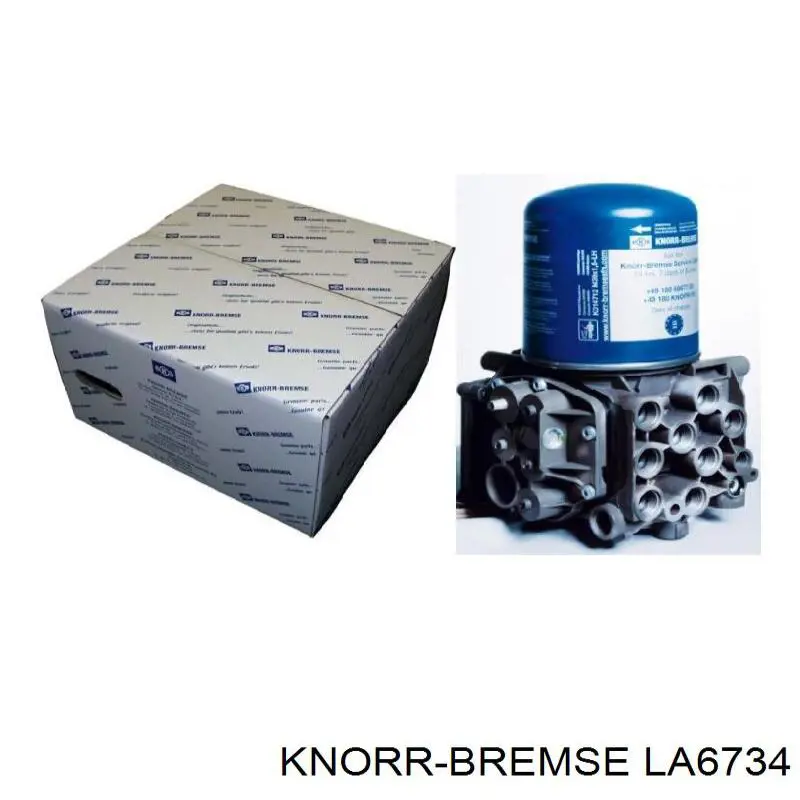 Купити LA6734 Knorr-bremse Осушувач повітря пневматичної системи