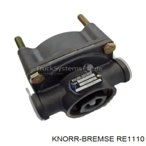Прискорювальний клапан пневмосистеми RE1110 KNORR-BREMSE