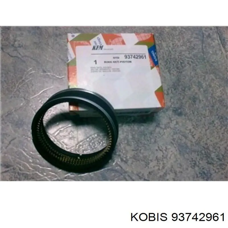 93742961 Kobis кільця поршневі комплект на мотор, std.