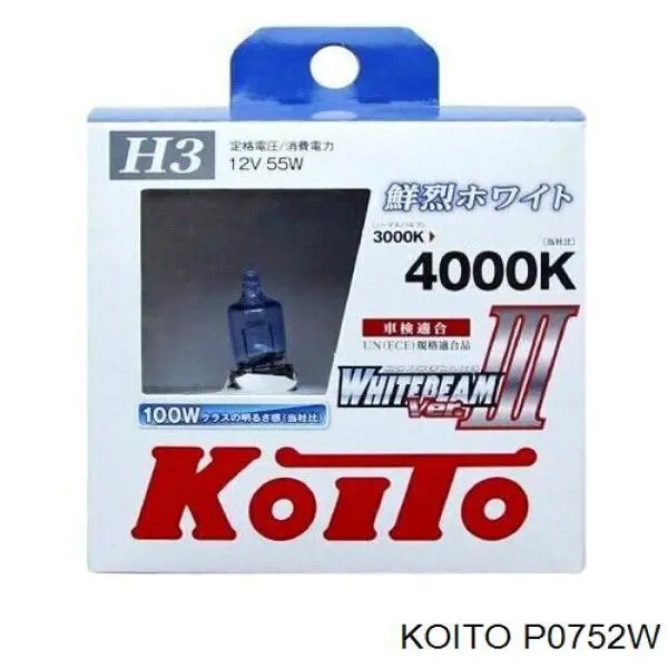 Лампочка галогенна Koito P0752W ціна, від 1.96 USD