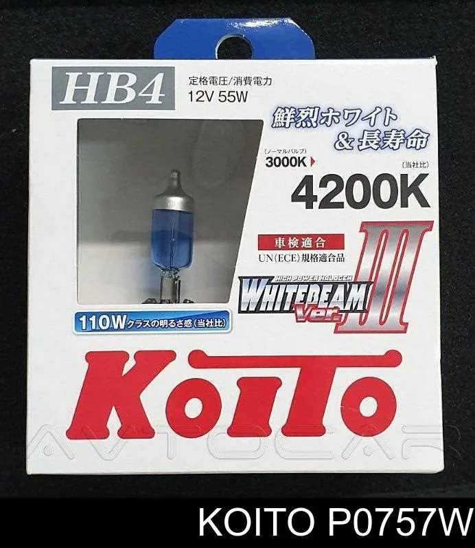 Лампочка галогенна Koito P0757W ціна, від 5.34 USD