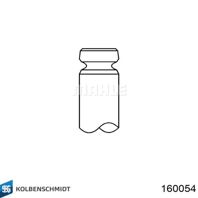 Купити 160054 Kolbenschmidt Клапан впускний