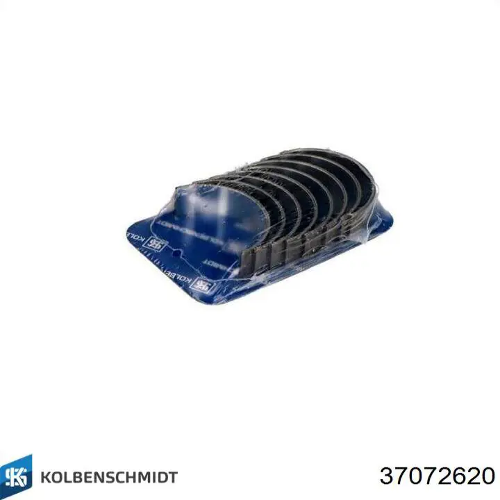 Вкладиші колінвала, шатунні, комплект, 2-й ремонт (+0,50) Kolbenschmidt 37072620 ціна, від 26.78 USD