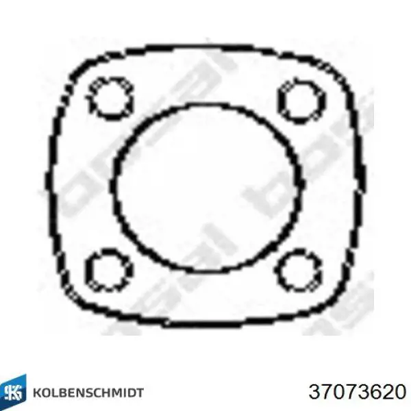 Купити 37073620 Kolbenschmidt Вкладиші колінвала, корінні, комплект, 2-й ремонт (+0,50)