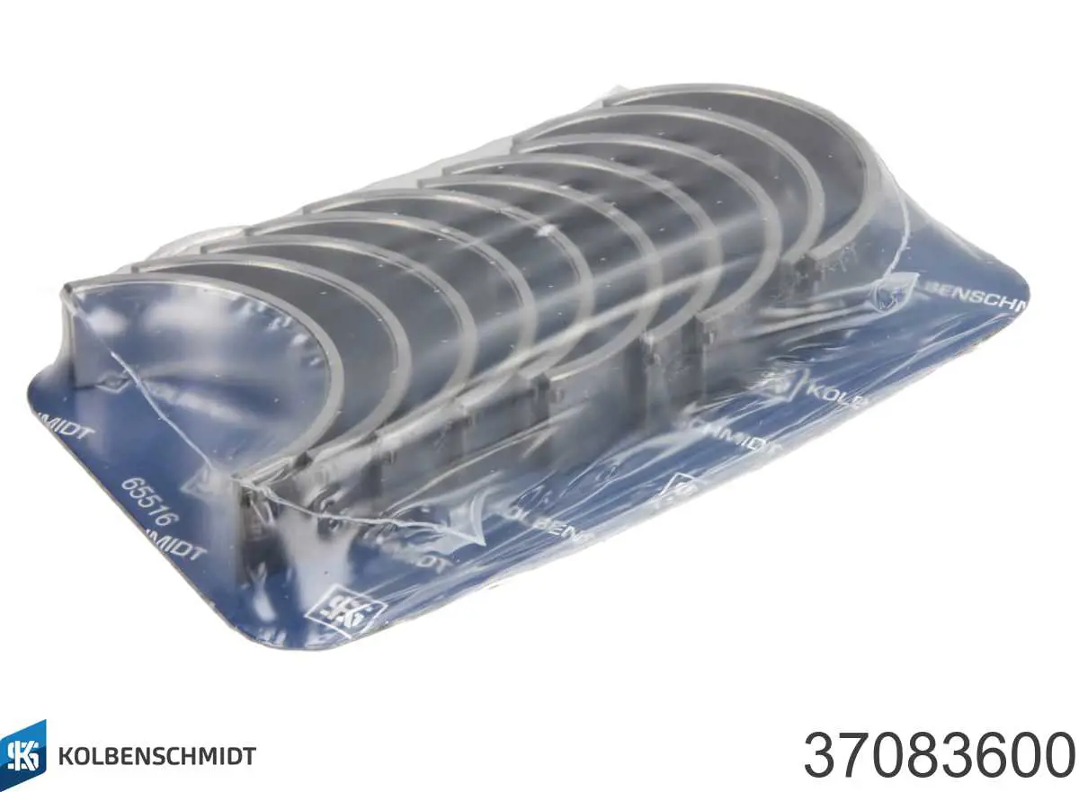 Вкладиші коленвала, корінні, комплект, стандарт (STD) Kolbenschmidt 37083600 ціна, від 41.22 USD