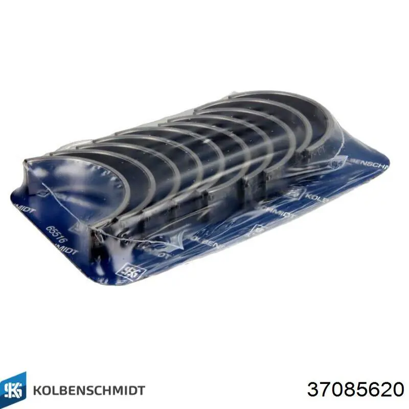 Купити 37085620 Kolbenschmidt Вкладиші колінвала, шатунні, комплект, 2-й ремонт (+0,50)