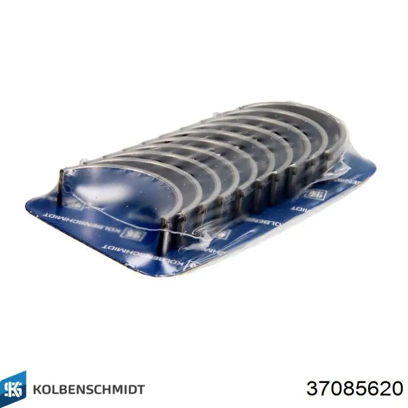 Вкладиші колінвала, шатунні, комплект, 2-й ремонт (+0,50) Kolbenschmidt 37085620 ціна, від 93.71 USD