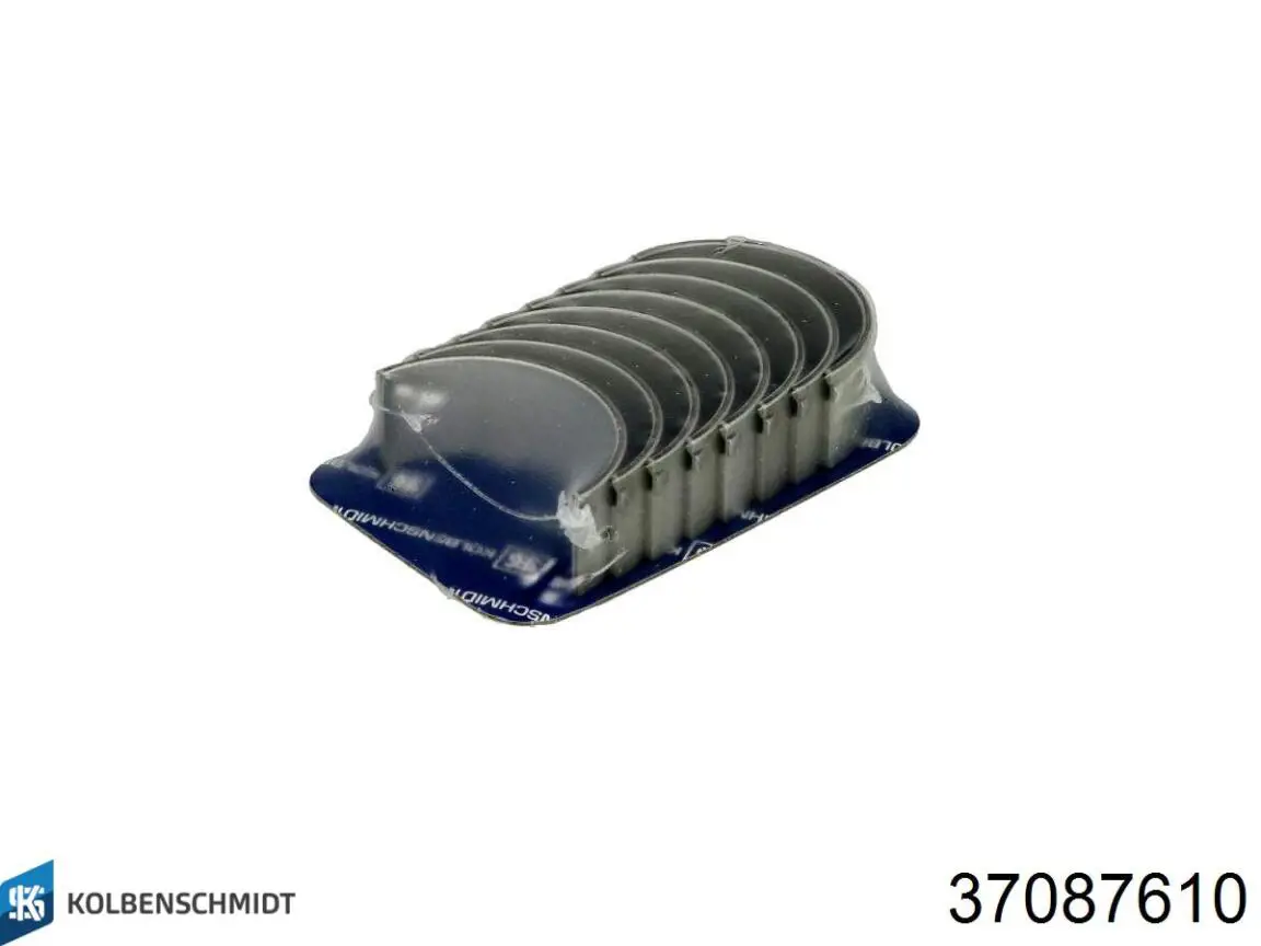 Вкладиші колінвала, шатунні, комплект, 1-й ремонт (+0,25) Kolbenschmidt 37087610 ціна, від 23.54 USD
