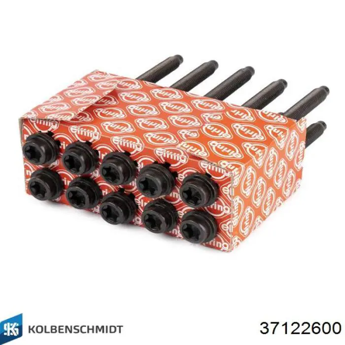 Вкладиші коленвала, корінні, комплект, стандарт (STD) Kolbenschmidt 37122600 ціна, від 54.92 USD