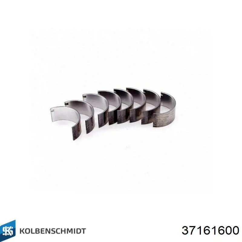 Шатунні вклалиші колінвала STD Kolbenschmidt 37161600 ціна, від 41.68 USD