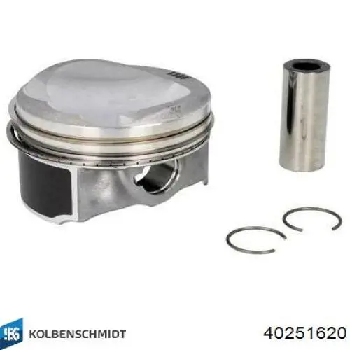 028PI00128002 Mahle Original Поршень в зборі