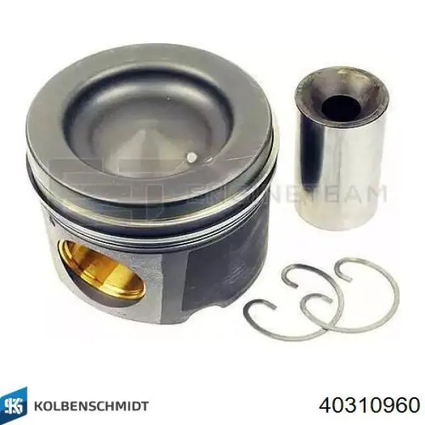 Комплект поршневий (поршень + гільза) 40310960 Kolbenschmidt