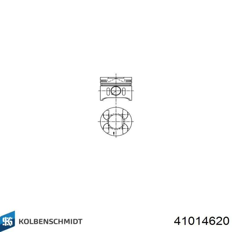 Поршень в комплекті на 1 циліндр, 3-й ремонт (+0,75) Mercedes A6110301517 ціна, від 89.44 USD