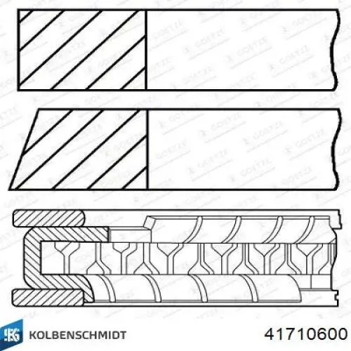 41710600 Kolbenschmidt 