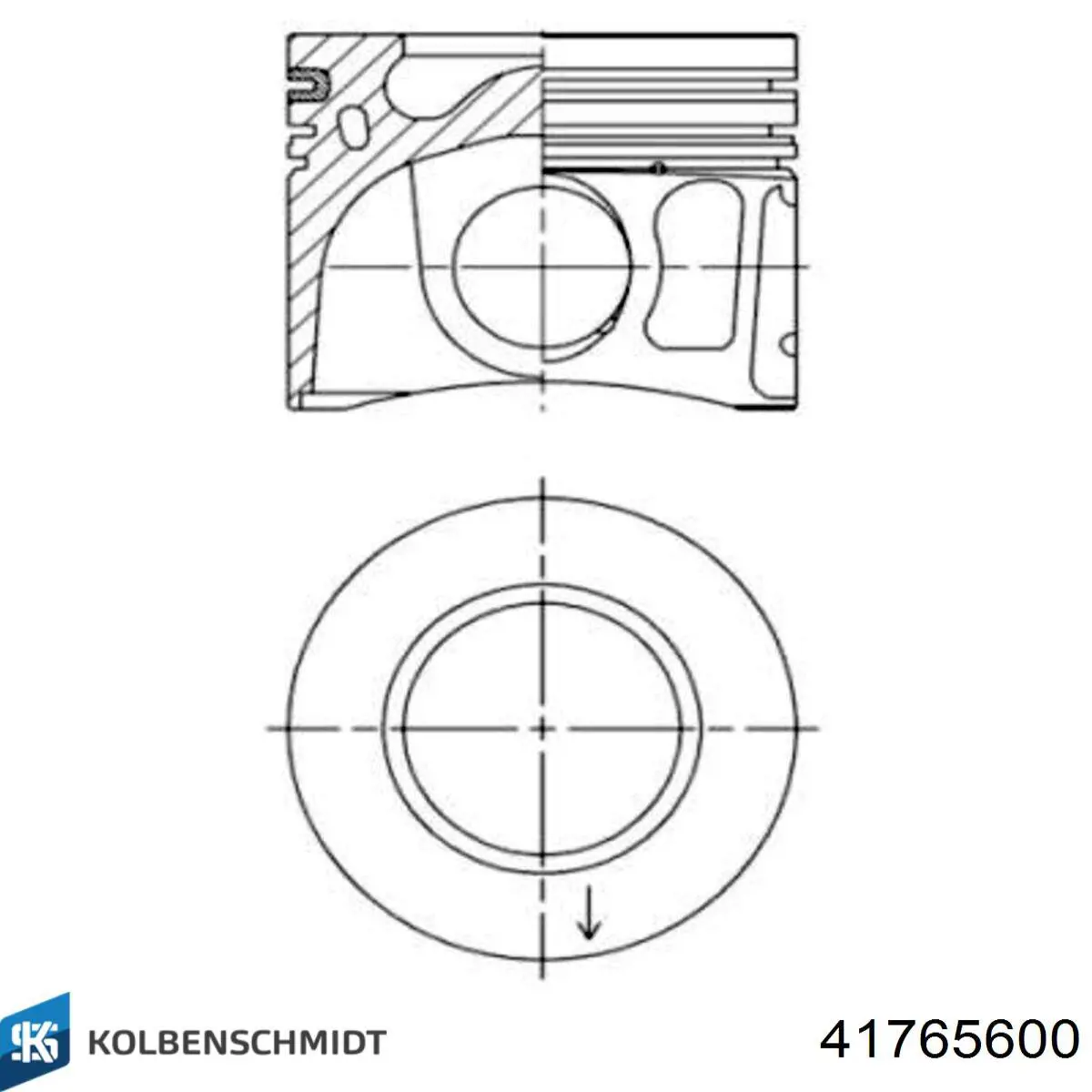 Поршень в зборі Mahle Original 013PI00137000 ціна, від 94.21 USD