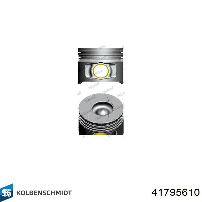 Поршня, 2-й ремонт (+0,50) Kolbenschmidt 41795610 ціна, від 81.49 USD