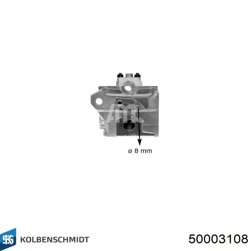 Головка двигуна Kolbenschmidt 50003108 ціна, від 415.02 USD