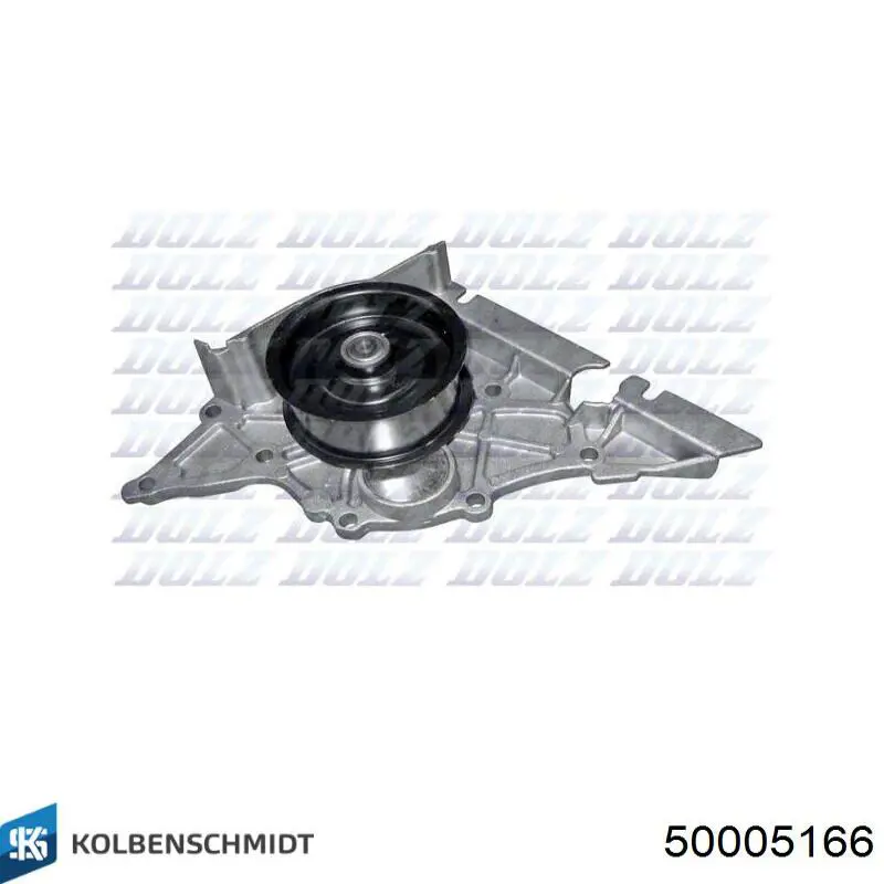 Помпа охолодження Kolbenschmidt 50005166 ціна, від 37.92 USD