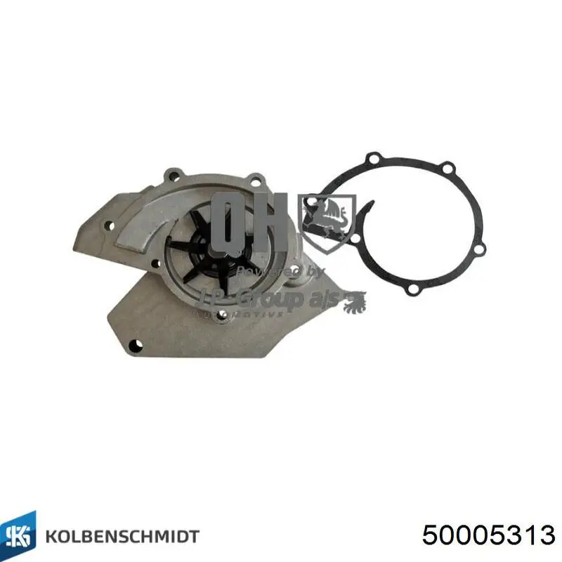 Помпа охолодження Kolbenschmidt 50005313 ціна, від 22.34 USD