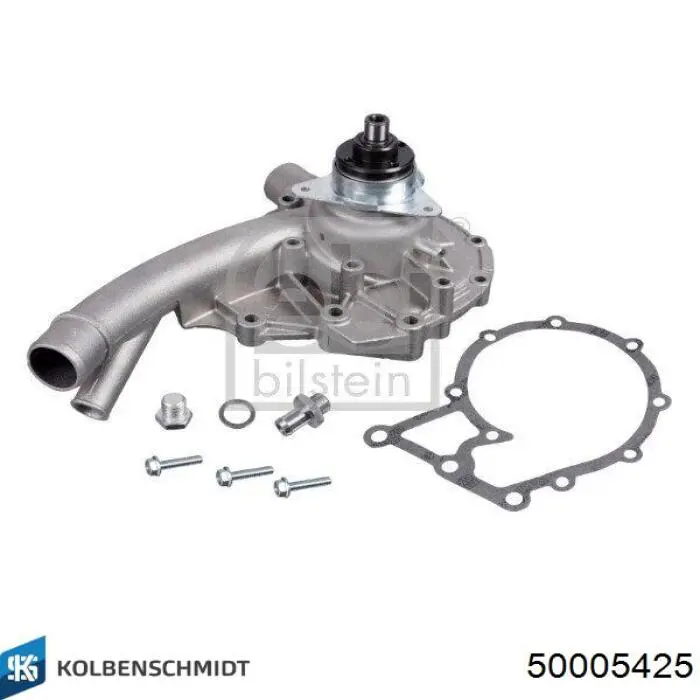 Купити 50005425 Kolbenschmidt Насос охолоджуючої рідини