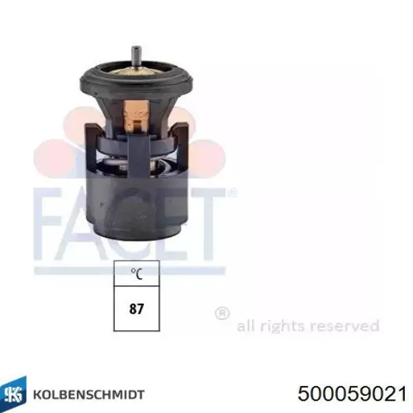 Водяний насос Kolbenschmidt 500059021