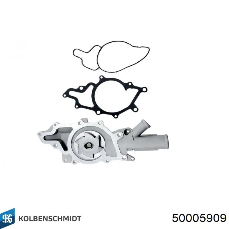 Помпа охолодження Kolbenschmidt 50005909 ціна, від 57.82 USD
