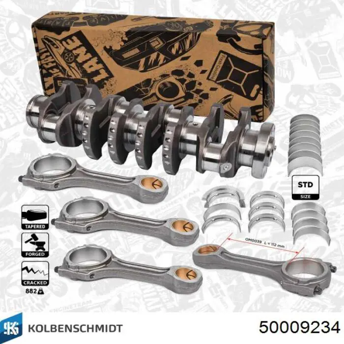 Шатун поршня ДВЗ Ford BB3Q6200AAA ціна, від 64.39 USD