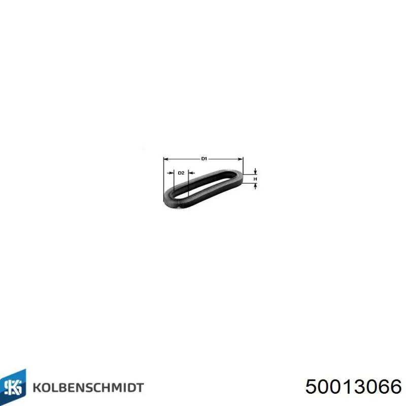 Повітряний фільтр 50013066 Kolbenschmidt