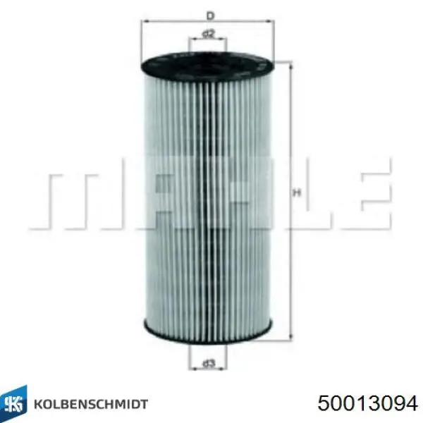 Масляний фільтр двигуна Kolbenschmidt 50013094 ціна, від 7.60 USD