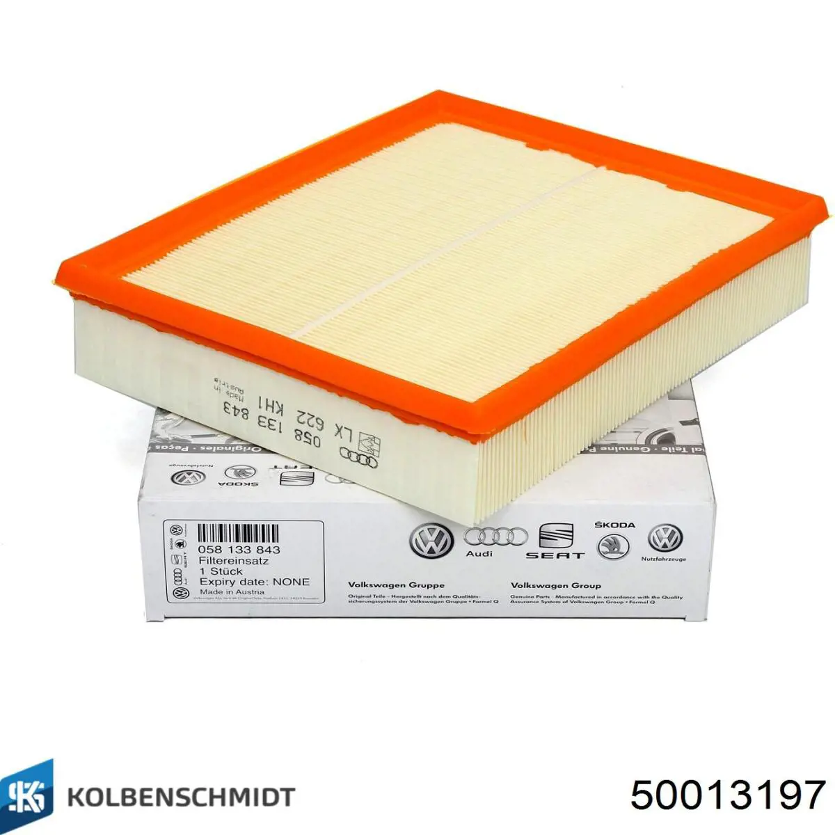 Фільтр повітряний Kolbenschmidt 50013197