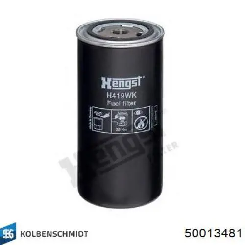 Купити 50013481 Kolbenschmidt Фільтр-відстійник палива грубої очистки