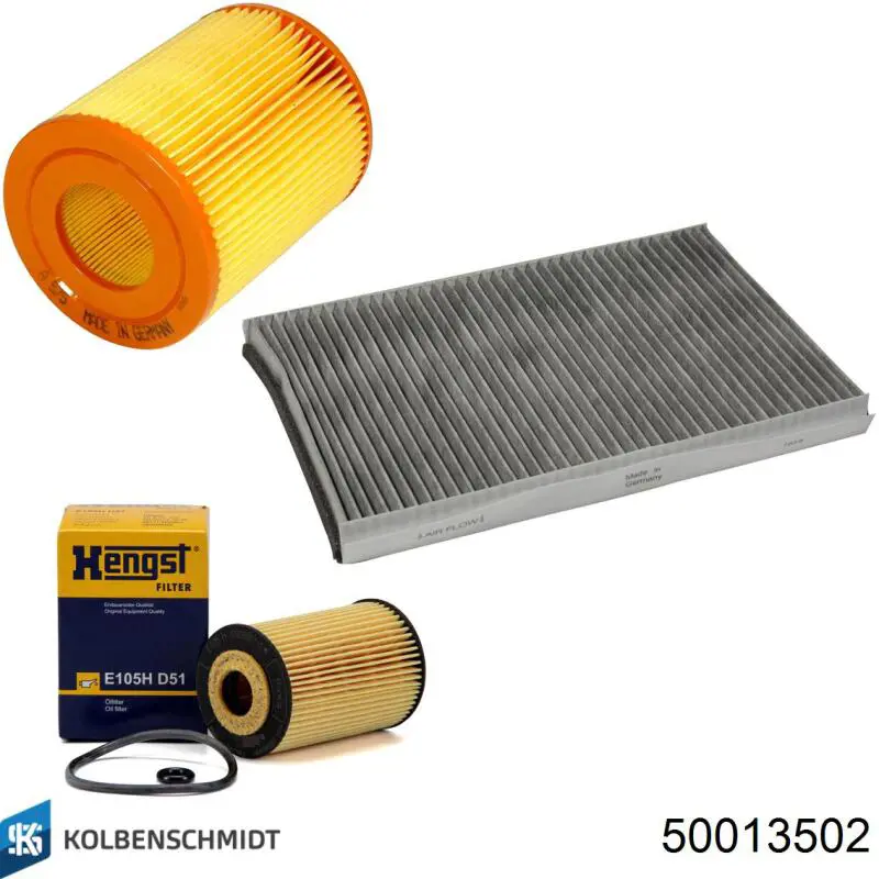 Елемент повітряного фільтра Kolbenschmidt 50013502 ціна, від 6.52 USD