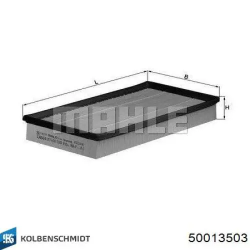 Елемент повітряного фільтра Kolbenschmidt 50013503 ціна, від 4.74 USD