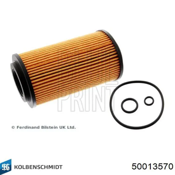 Масляний фільтр двигуна Kolbenschmidt 50013570 ціна, від 4.77 USD