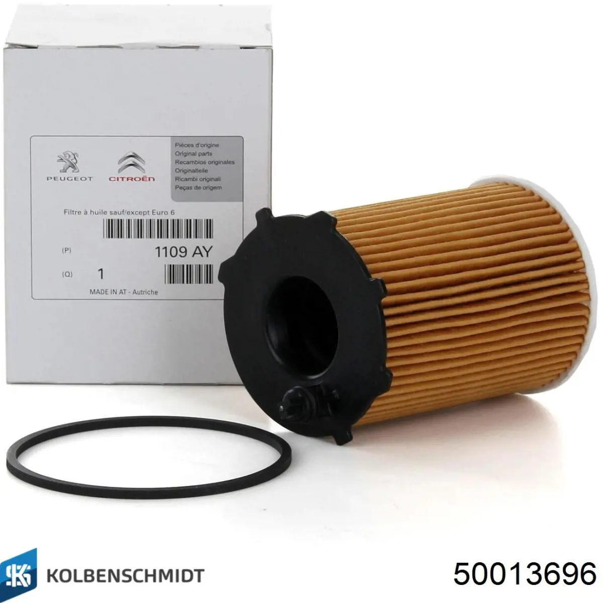 Масляний фільтр двигуна Kolbenschmidt 50013696 ціна, від 6.80 USD