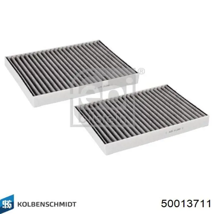 Купити 50013711 Kolbenschmidt Фільтр салону вугільний