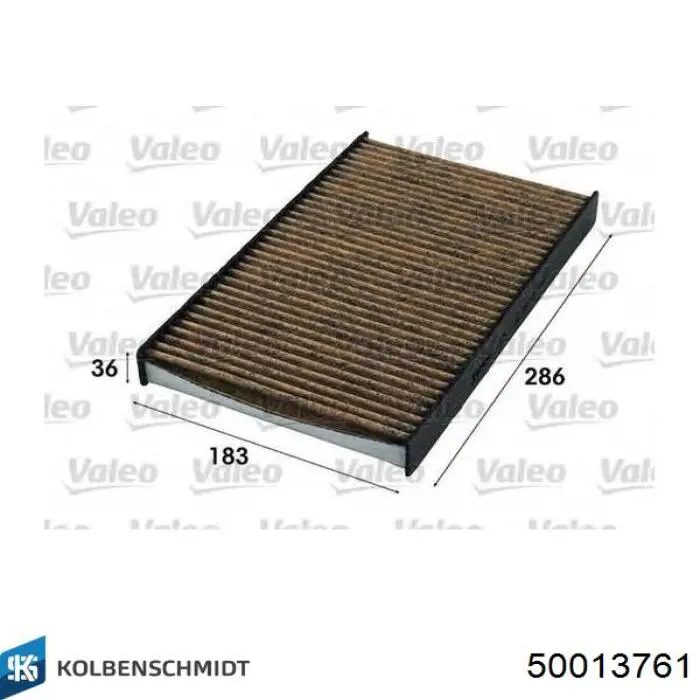 Купити 50013761 Kolbenschmidt Фільтр салону вугільний